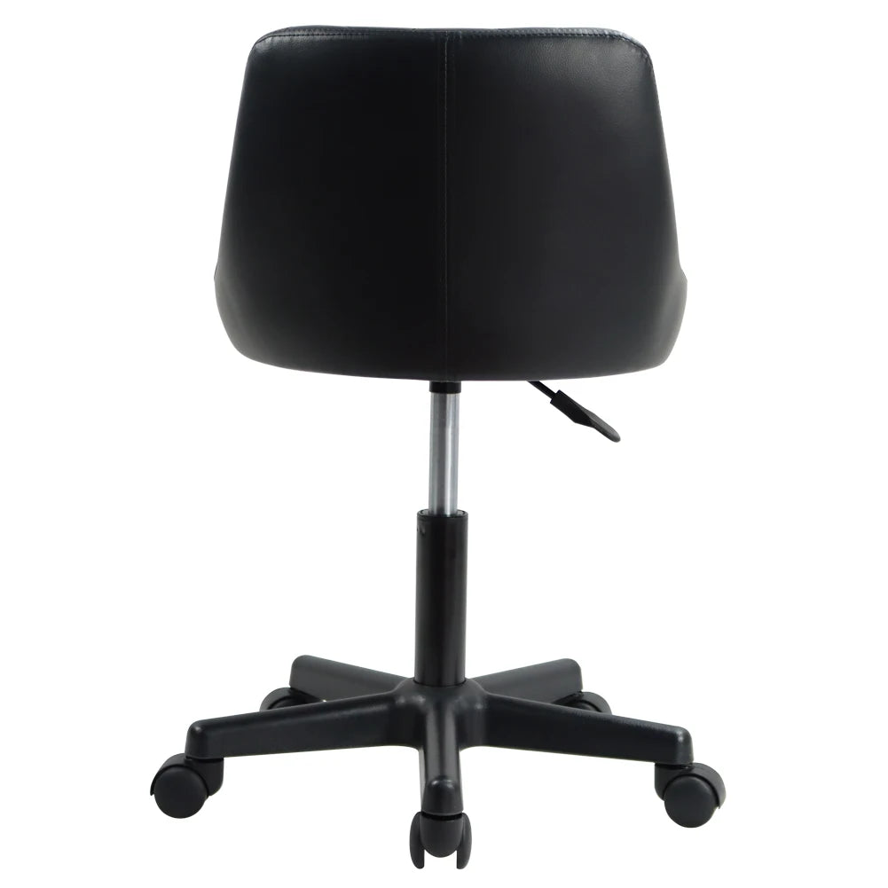 Mid Back PU Leather Height Adjustable Chair