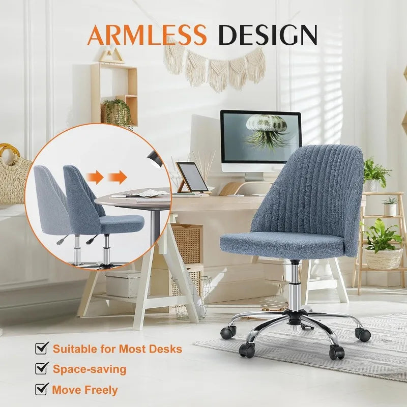 Armless Office Chair