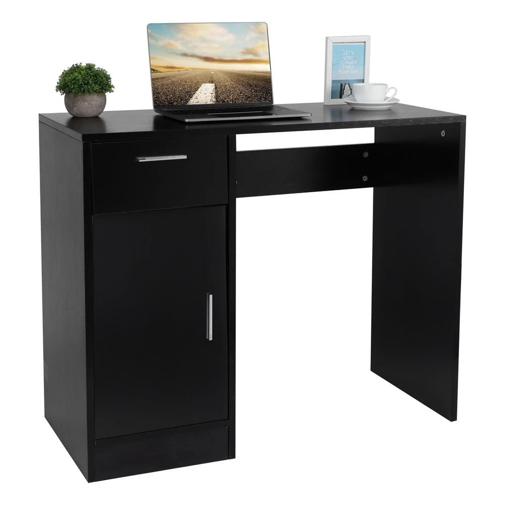 1 Drawer 1 Door Desk Table